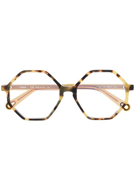 chloe octagon glasses